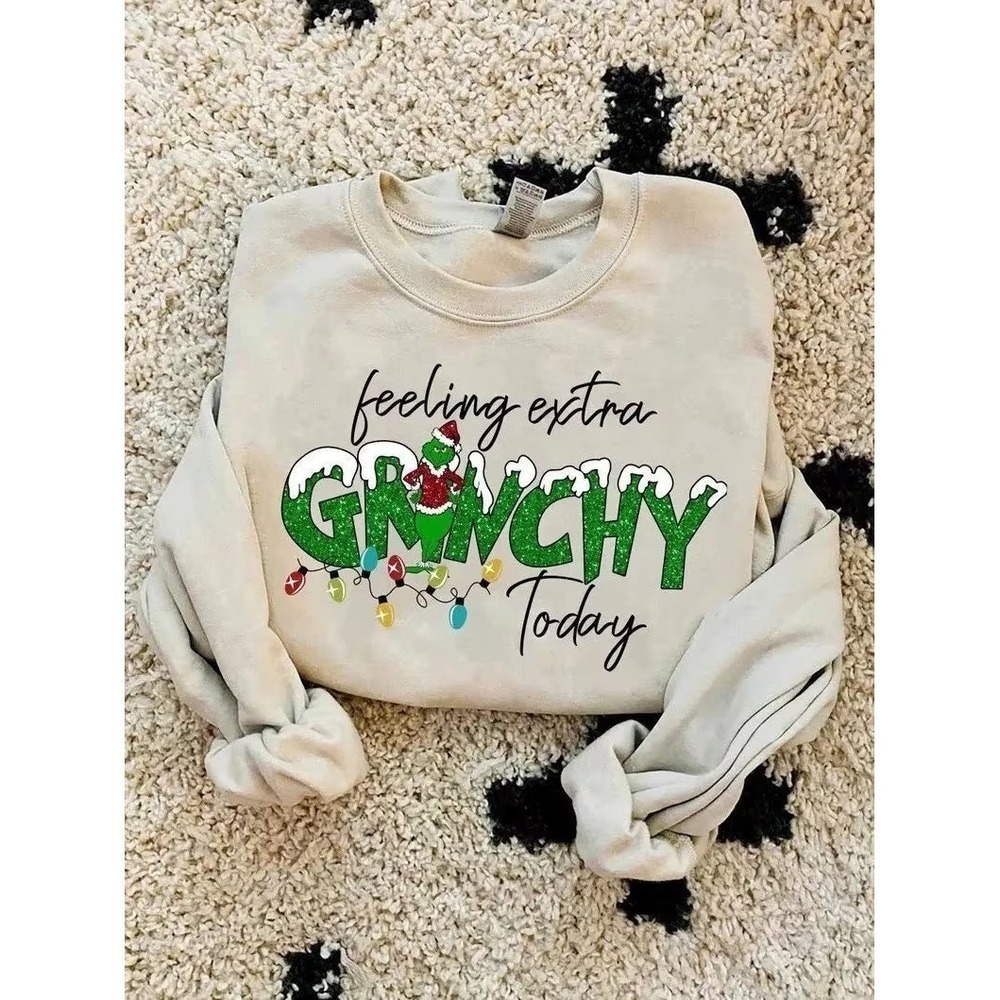 The Grinch Christmas Sweatshirt Grinchmas Sweatshirt Funny Grinch Sweatshirt